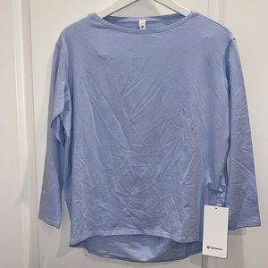 NEW Lululemon LA Back in Action Long Sleeve
